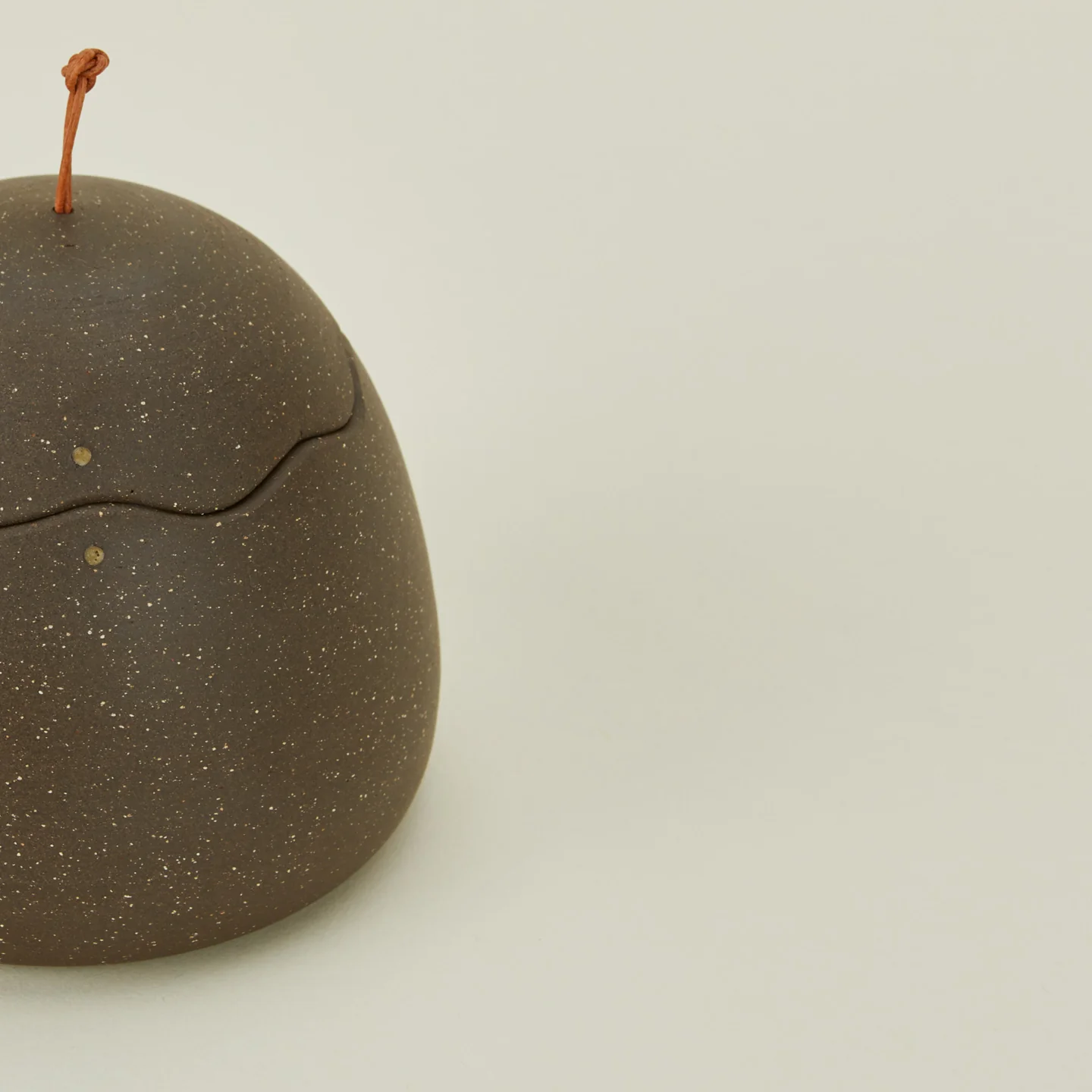 Stoneware Squiggle Jar - Olive - Image 4
