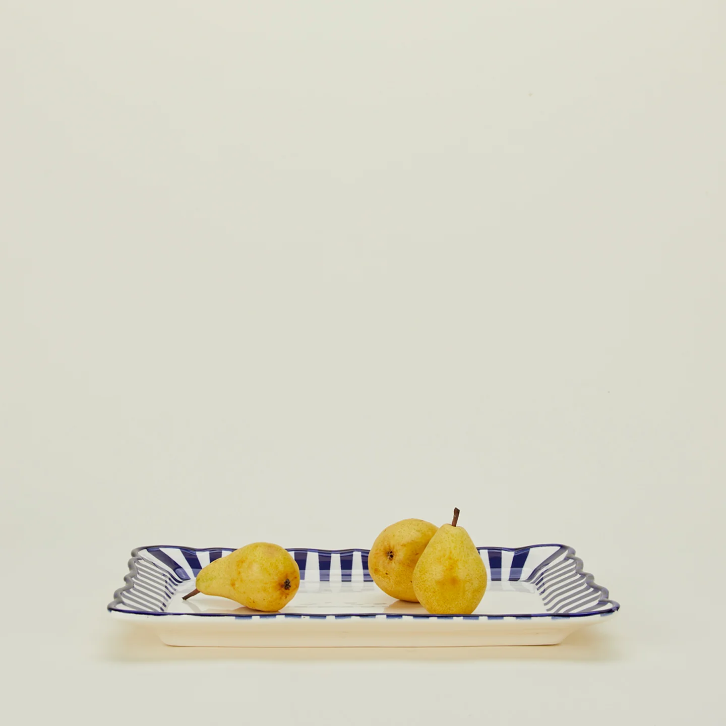 Striped Edge Rectangular Platter - Image 3