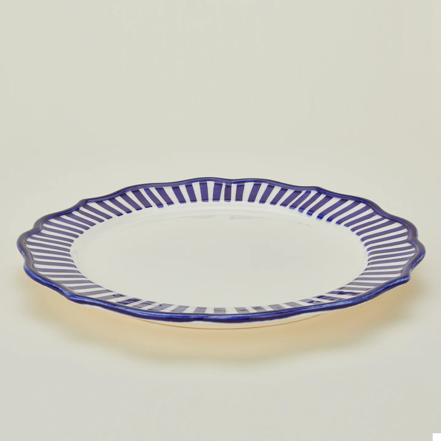 Striped Edge Round Platter - Image 4