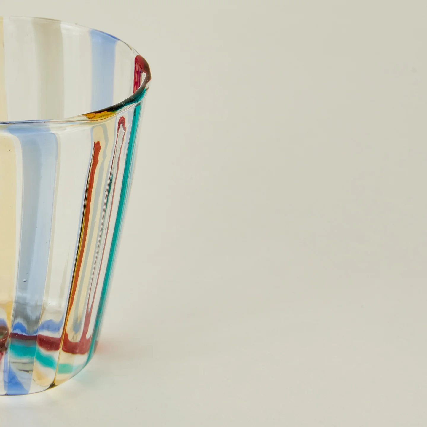 Striped Murano Tumbler - Multicolor - Image 4