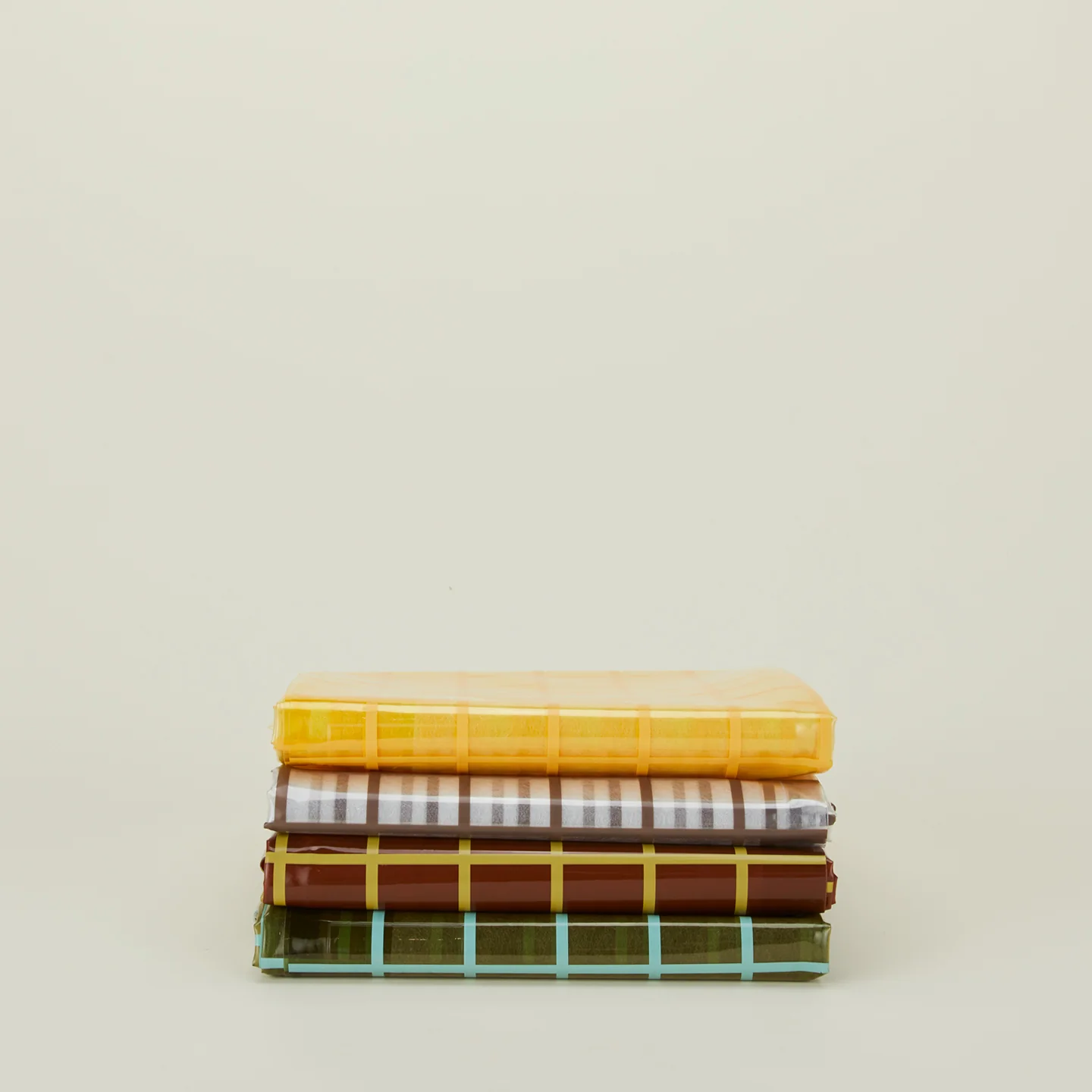Sun Grid Shower Curtain - Chocolate - Image 4