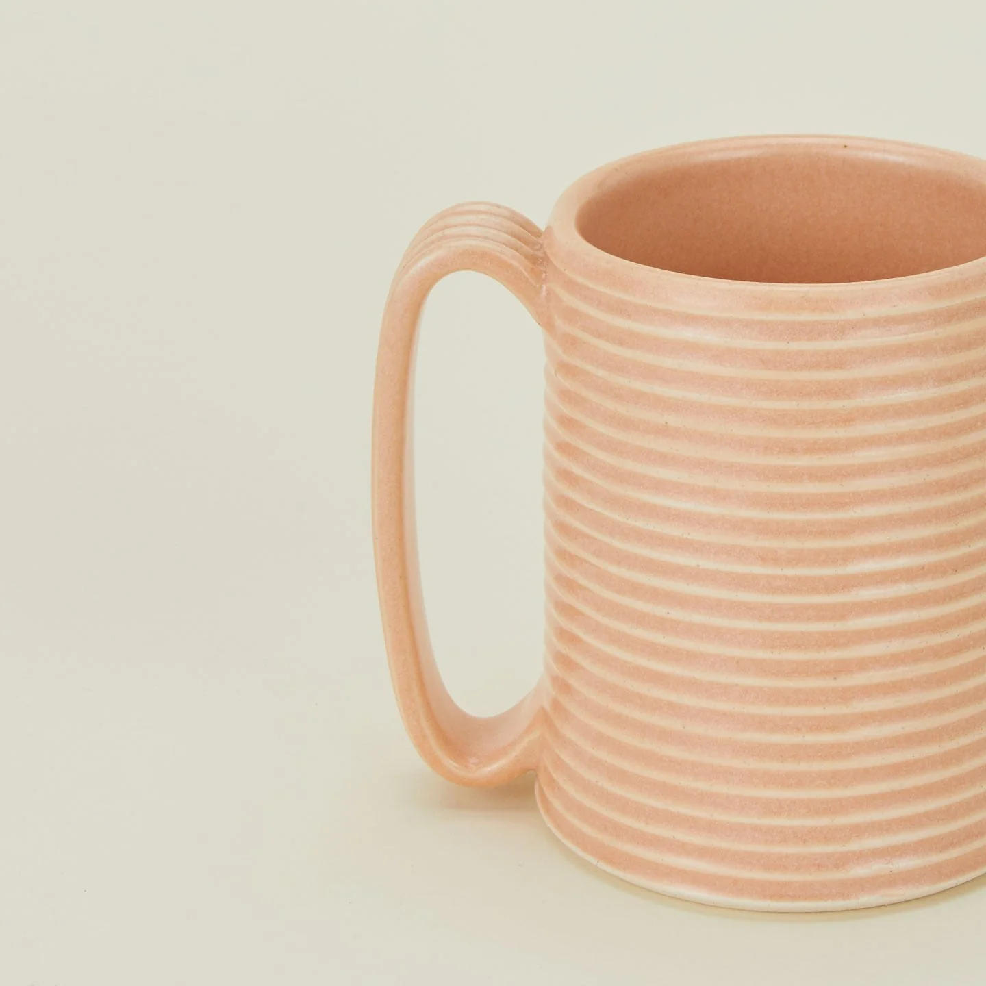 Tall Ribbed Mug - Blush - Image 4