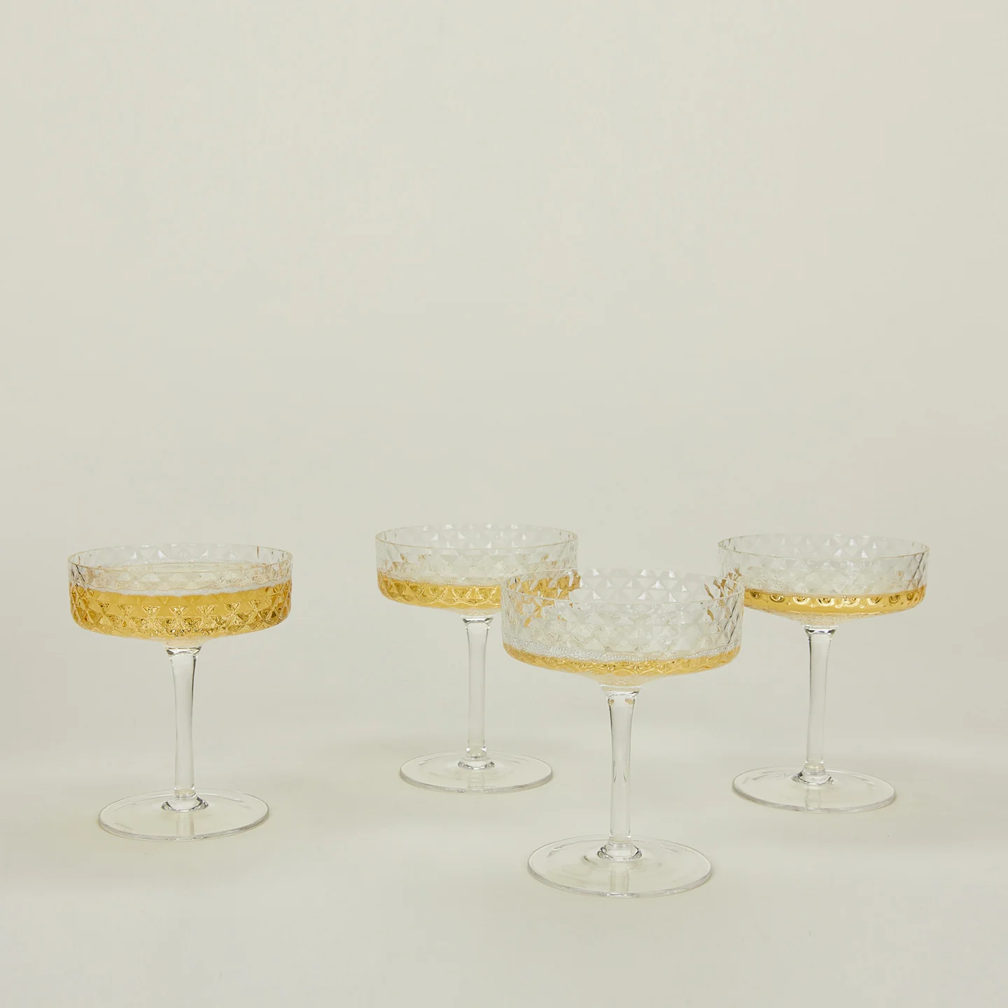 Veneziano Coupe, Set of 4