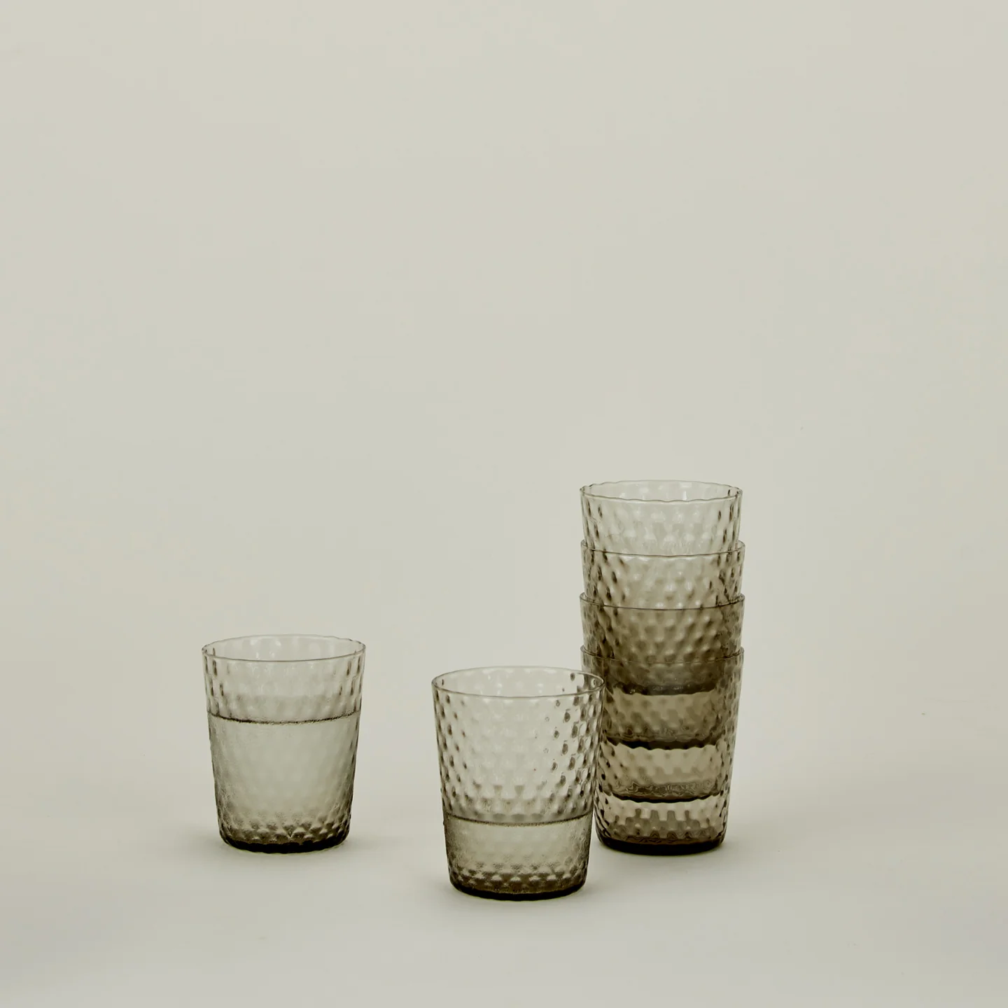Veneziano Tumbler, Set of 6 - Grey - Image 2