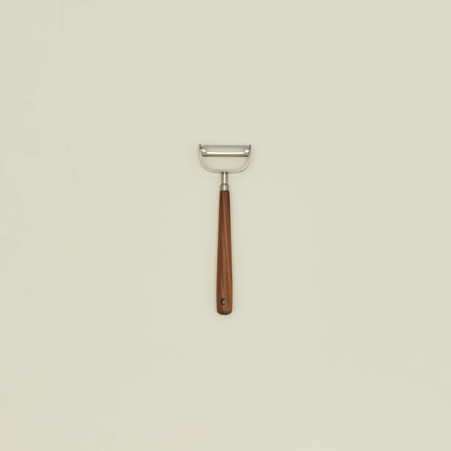 Walnut-Handled Vegetable Peeler - Image 2