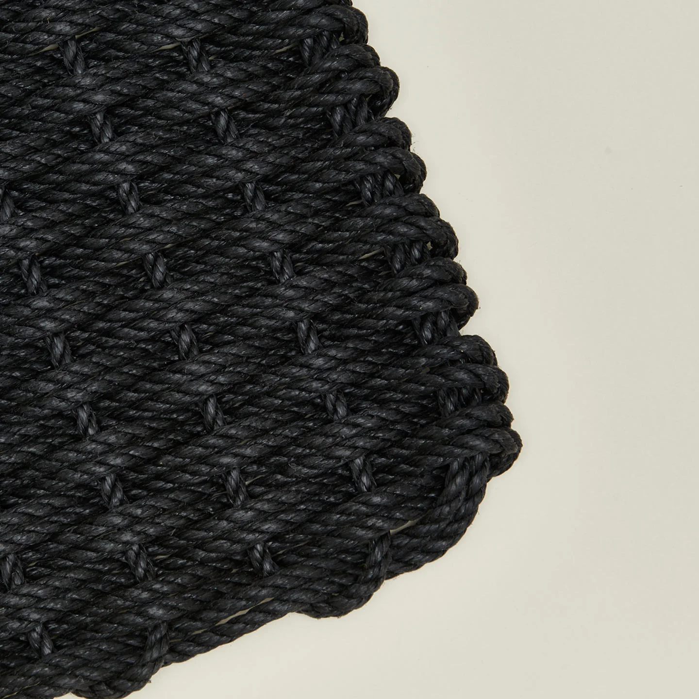 Woven Rope Doormat - Charcoal - Image 2