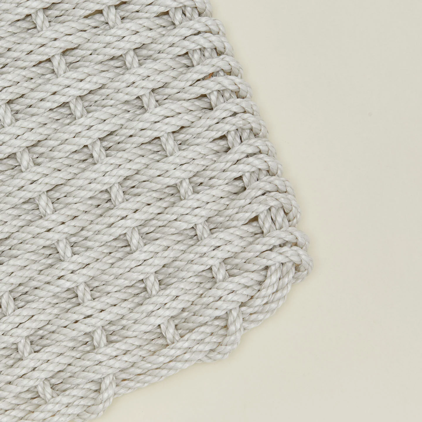 Woven Rope Doormat - Oyster - Image 2